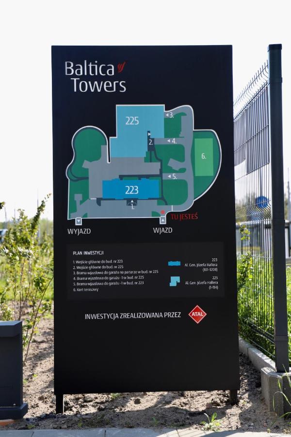 Apartament Gdansk Baltica Towers 7Floor Exterior photo